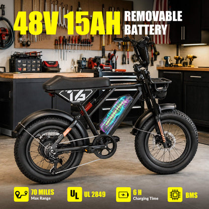 5TH WHEEL NITROX 750W Retro Electric Bike