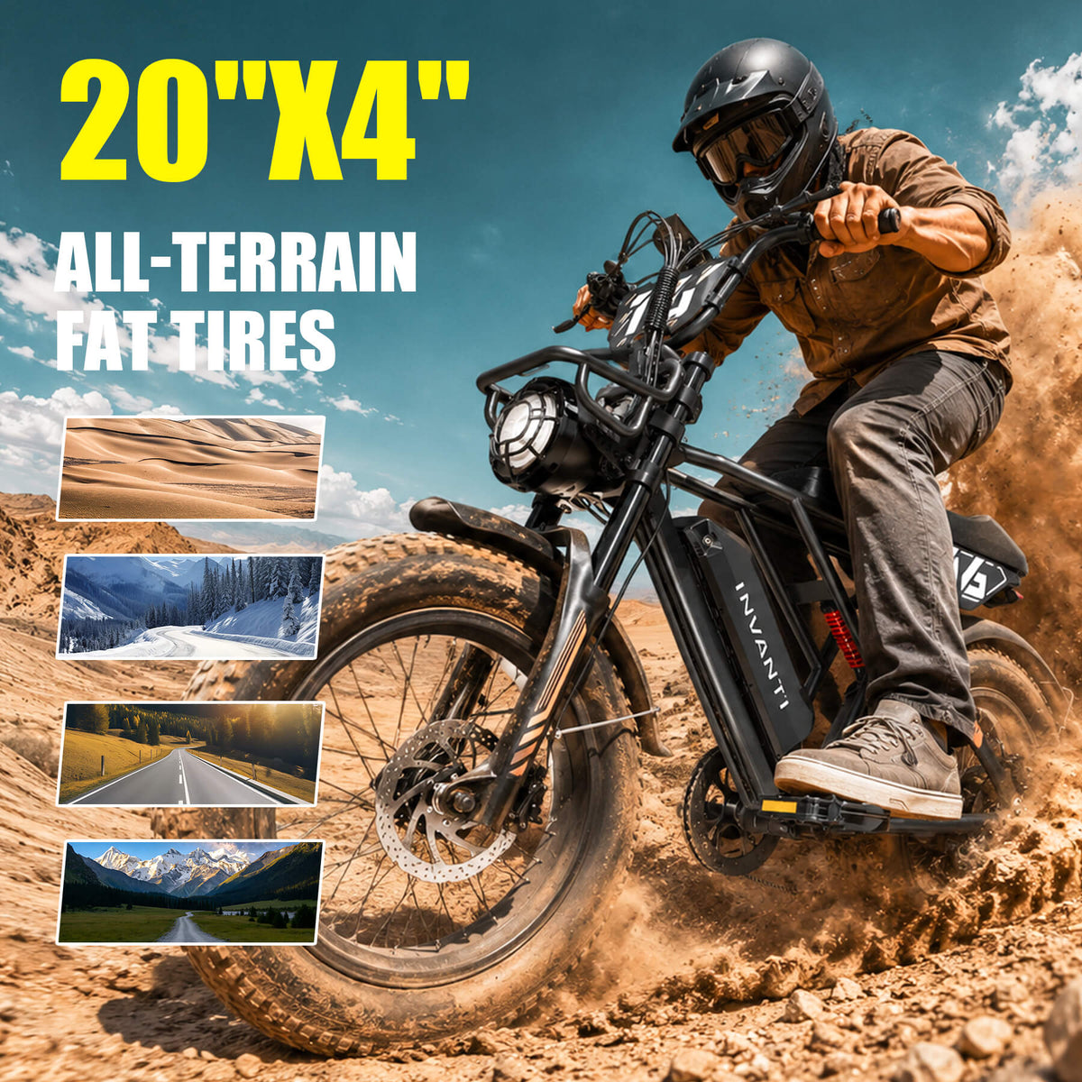 5TH WHEEL NITROX 750W Retro Electric Bike