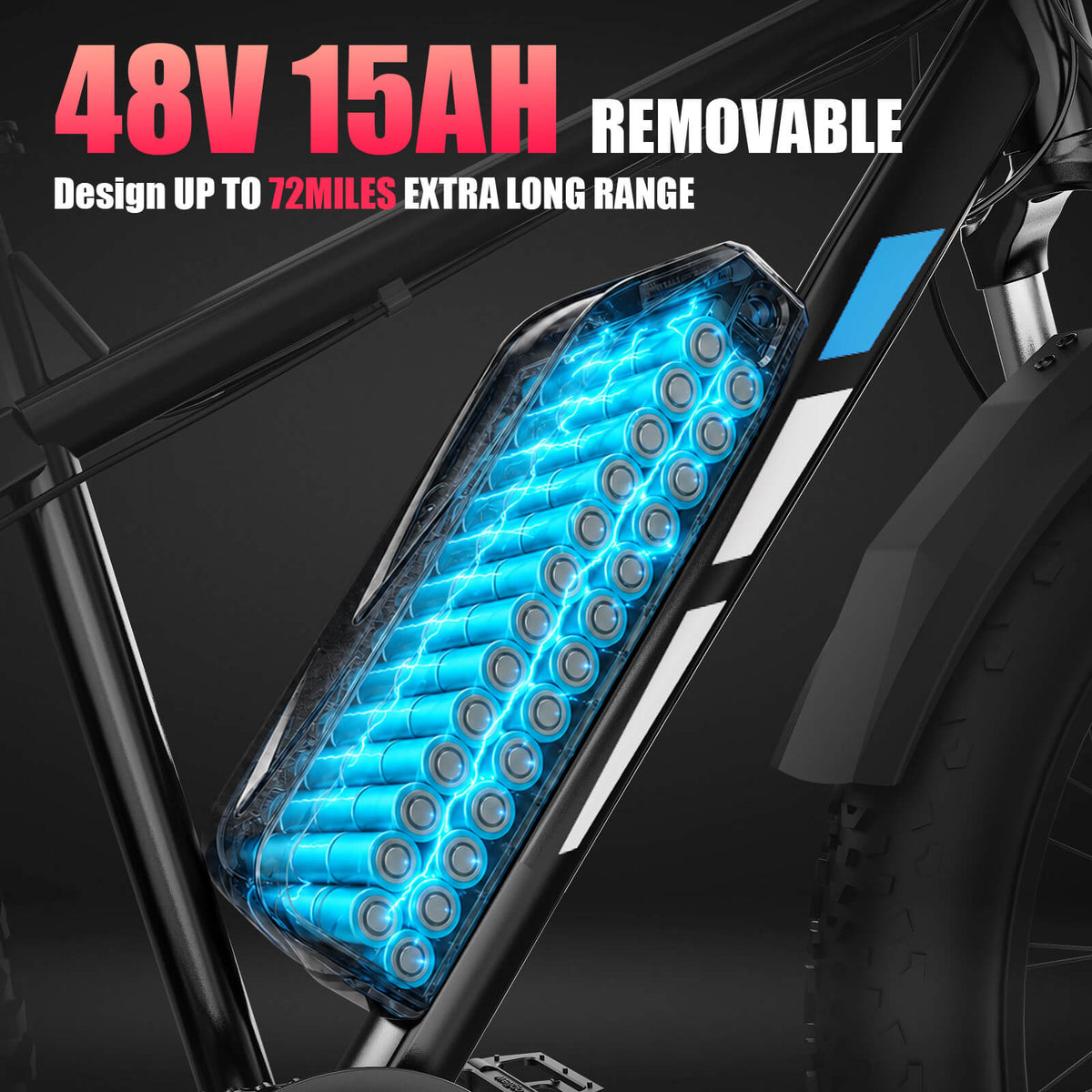 5TH WHEEL RAVENX 500W Fat Tire Electric Bike