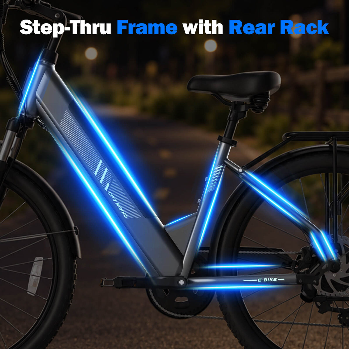 5TH WHEEL ROVERX 350W Utility Commuter Electric Bike