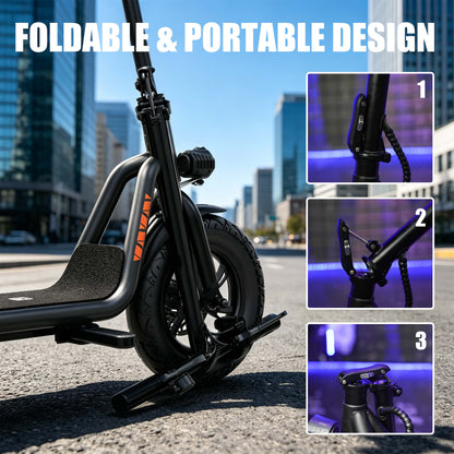 5TH WHEEL T20PRO 700W Peak Seated Electric Scooter