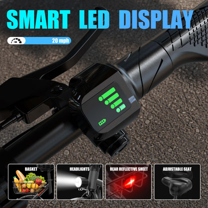 5TH WHEEL T20PRO 700W Peak Seated Electric Scooter