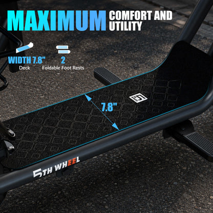 5TH WHEEL T20PRO 700W Peak Seated Electric Scooter
