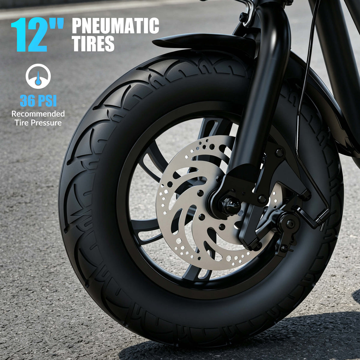 5TH WHEEL T20PRO 700W Peak Seated Electric Scooter