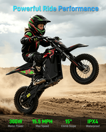 5TH WHEEL TERRAX KIDS ELECTRIC DIRT BIKE