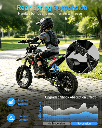 5TH WHEEL TERRAX KIDS ELECTRIC DIRT BIKE