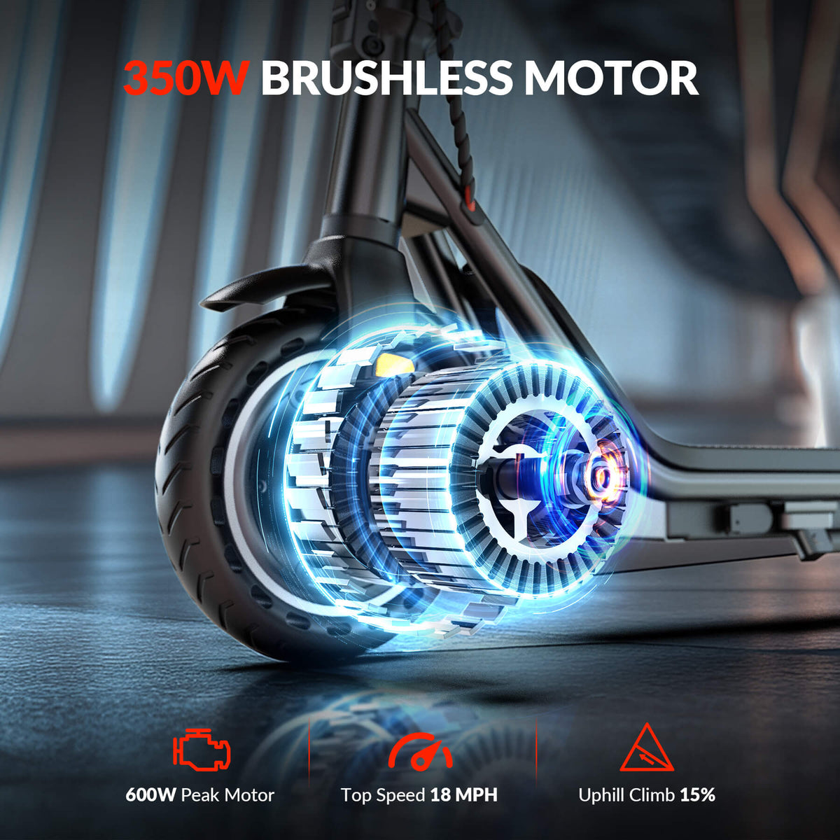 5TH WHEEL V10PLUS 350W Motor Electric Scooter