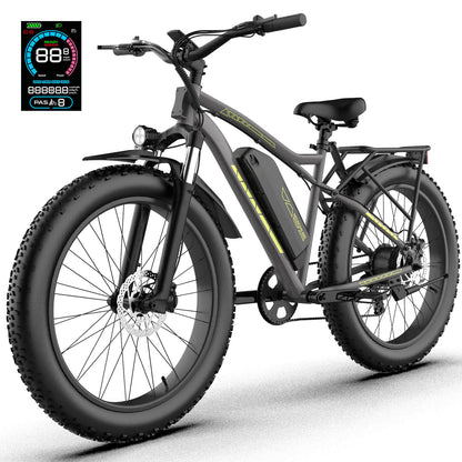 5TH WHEEL FALCONX 500W Cargo Fat Tire Electric Bike