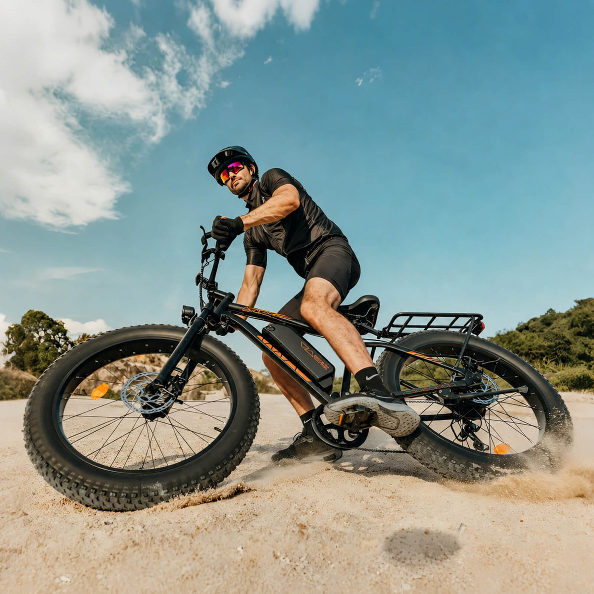 5TH WHEEL FALCONX 500W Cargo Fat Tire Electric Bike