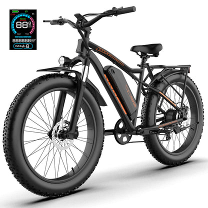 5TH WHEEL FALCONX 500W Cargo Fat Tire Electric Bike